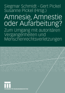 Amnesie, Amnestie Oder Aufarbeitung?: Zum Umgang Mit Autoritaren Vergangenheiten Und Menschenrechtsverletzungen