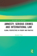 Amnesty, Serious Crimes and International Law: Global Perspectives in Theory and Practice