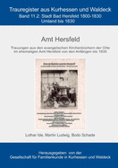 Amt Hersfeld: Stadt Bad Hersfeld 1800-1830, Umland bis 1830