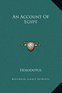 An Account Of Egypt - Herodotus