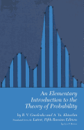 An elementary introduction to the theory of probability