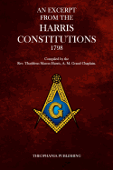 An Excerpt from the Harris Constitutions 1798