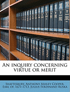 An Inquiry Concerning Virtue or Merit