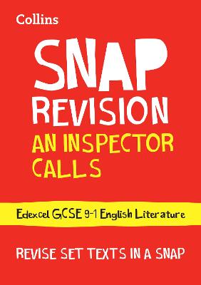 An Inspector Calls: Edexcel GCSE 9-1 English Literature Text Guide: Ideal for the 2025 and 2026 Exams - Collins GCSE