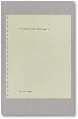 An Interview with Lewis Baltz - Forbes, Duncan