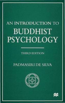An Introduction to Buddhist Psychology - De Silva, Padmasiri