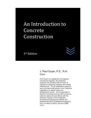An Introduction to Concrete Construction - Guyer, J Paul