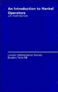 An Introduction to Hankel Operators - Partington, Jonathan R.