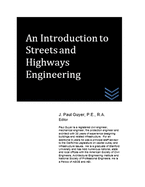 An Introduction to Streets and Highways Engineering