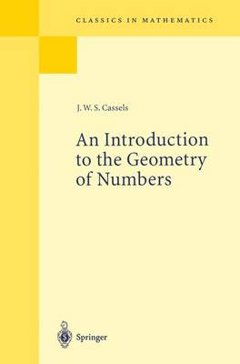 An Introduction to the Geometry of Numbers - Cassels, John William Scott