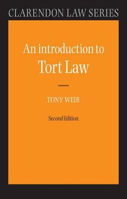 An Introduction to Tort Law - Weir, Tony