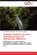 Analisis Quimico de DOS Aspidospermas En Allpahuayo-Mishana