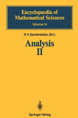 Analysis II: Convex Analysis and Approximation Theory - Tikhomirov, Vladimir M, and Gamkrelidze, Revaz V (Editor), and Newton, David (Translated by)