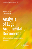 Analysis of Legal Argumentation Documents: A Computational Argumentation Approach