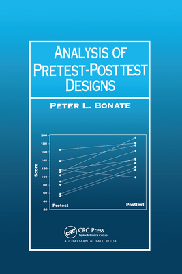 Analysis of Pretest-Posttest Designs - Bonate, Peter L.