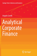 Analytical Corporate Finance
