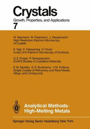 Analytical Methods High-Melting Metals