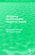 Analyzing Nonrenewable Resource Supply