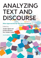 Analyzing Text and Discourse: Nine Approaches for the Social Sciences