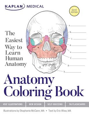 Anatomy Coloring Book - McCann, Stephanie, and Wise, Eric