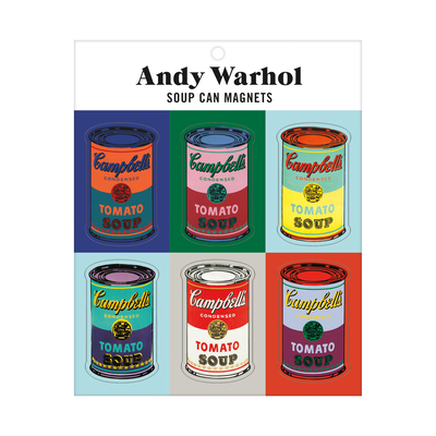 Andy Warhol Soup Can Magnets - Galison, and Warhol, Andy
