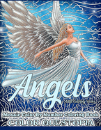 Angels Mosaic Color By Number Coloring Book - Adult Coloring Books: Mindfulness and Anti Anxiety Coloring Book