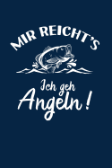 Angler: Ich geh Angeln!: Notizbuch / Notizheft f?r Angler-in Fischer-in A5 (6x9in) liniert mit Linien