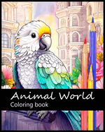 Animal World..Coloring Book
