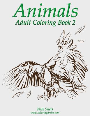 Animals Adult Coloring, Book 2 - Snels, Nick