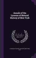 Annals of the Lyceum of Natural History of New York