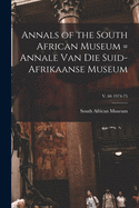 Annals of the South African Museum = Annale Van Die Suid-Afrikaanse Museum; v. 66 1974-75