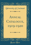 Annual Catalogue, 1919-1920 (Classic Reprint)