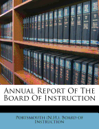 Annual Report of the Board of Instruction