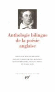 Anthologie Bilingue De LA Poesie Anglaise - Leatherbound