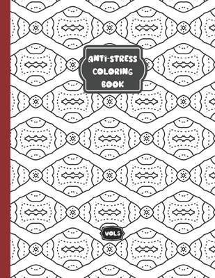 Anti-stress colorring book - Vol 5: relaxing coloring book for adults and kids - 50 different patterns - Wo, Ric