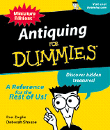 Antiquing for Dummies - Zoglin, Ron, and Shouse, Deborah