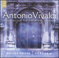 Antonio Vivaldi: 12 Sonatas Op.2 for Violin and Continuo - Walter Reiter (violin)