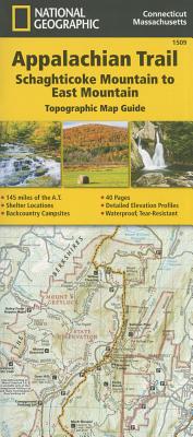 Appalachian Trail, Schaghticoke Mountain to East Mountain [connecticut, Massachusetts] - National Geographic Maps - Trails Illustrated