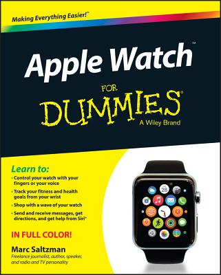 Apple Watch for Dummies - Saltzman, Marc