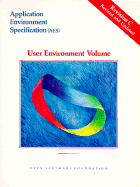 Application Environment Specification User Environment Volume Revision C, Revised and Updated - Open Software Foundation