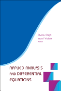 Applied Analysis and Differential Equations