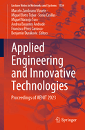 Applied Engineering and Innovative Technologies: Proceedings of AENIT 2023