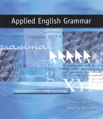 Applied English Grammar - Byrd, Patricia, and Benson, Beverly