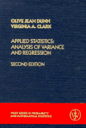 Applied Statistics: Analysis of Variance and Regression