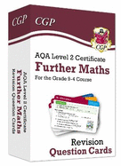 AQA Level 2 Certificate: Further Maths - Revision Question Cards