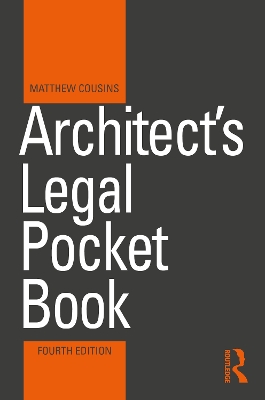 Architect's Legal Pocket Book - Cousins, Matthew
