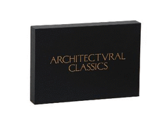 Architectural Classics Notecards: 20 Prints and Envelopes (20 Different Cards on Luxe Paper, 9 X 6, Gold Foil Stamped Box, Great for All Occasions)