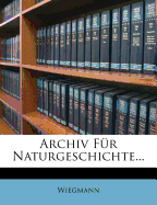 Archiv Fur Naturgeschichte