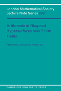 Arithmetic of Diagonal Hypersurfaces Over Finite Fields