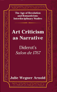 Art Criticism as Narrative: Diderot's Salon de 1767